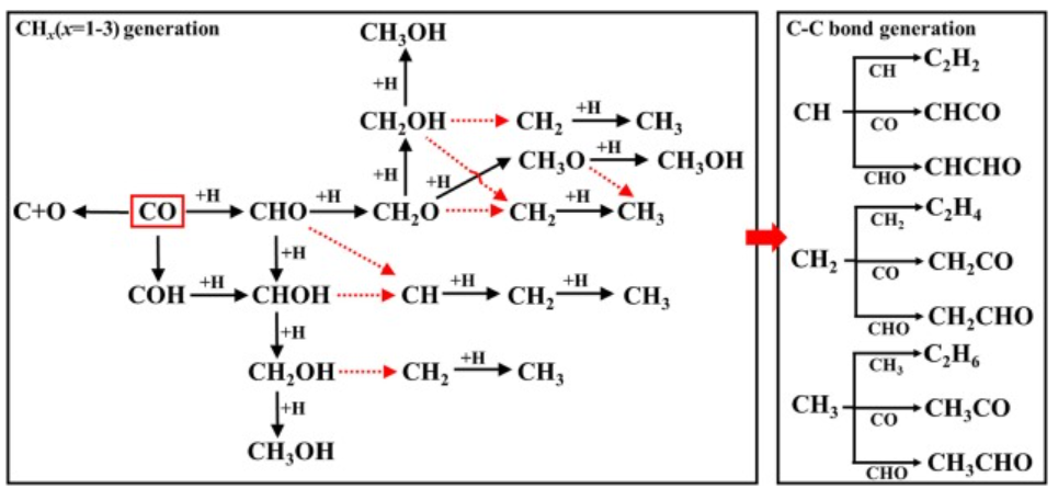 【純計算】Fuel：2D碳基材料框架內設計合成氣轉化為C2含氧化合物的催化劑