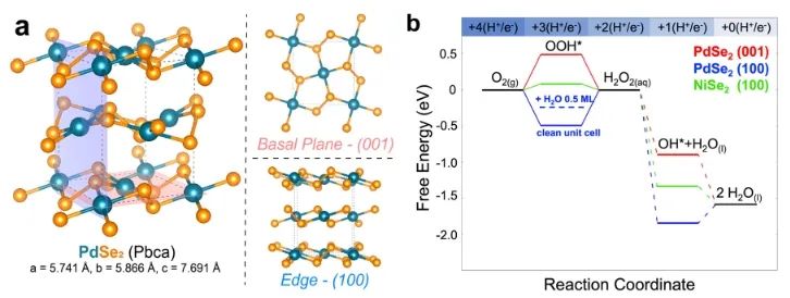 ?JACS: 計算+實驗！證實五邊形層狀PdSe2能夠快速電合成H2O2