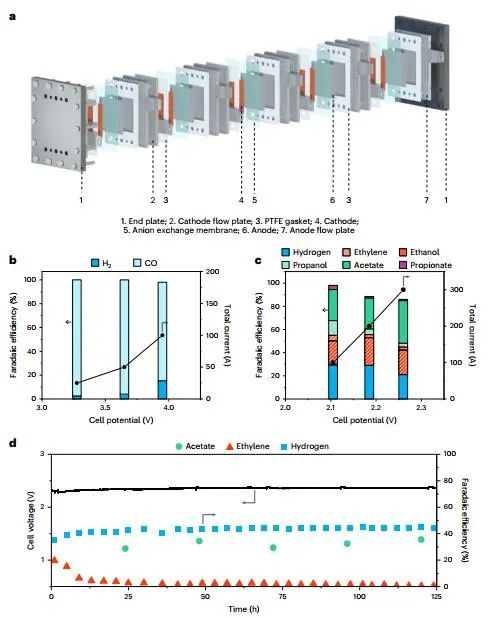 他，手握Nature，發(fā)表最新Nature子刊！千瓦級(jí)規(guī)模串聯(lián)CO2電解！