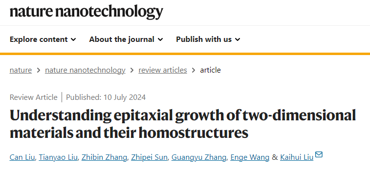 猛！他，不到三個月，發完Nature+3篇Science后，再發Nature Nanotech.！
