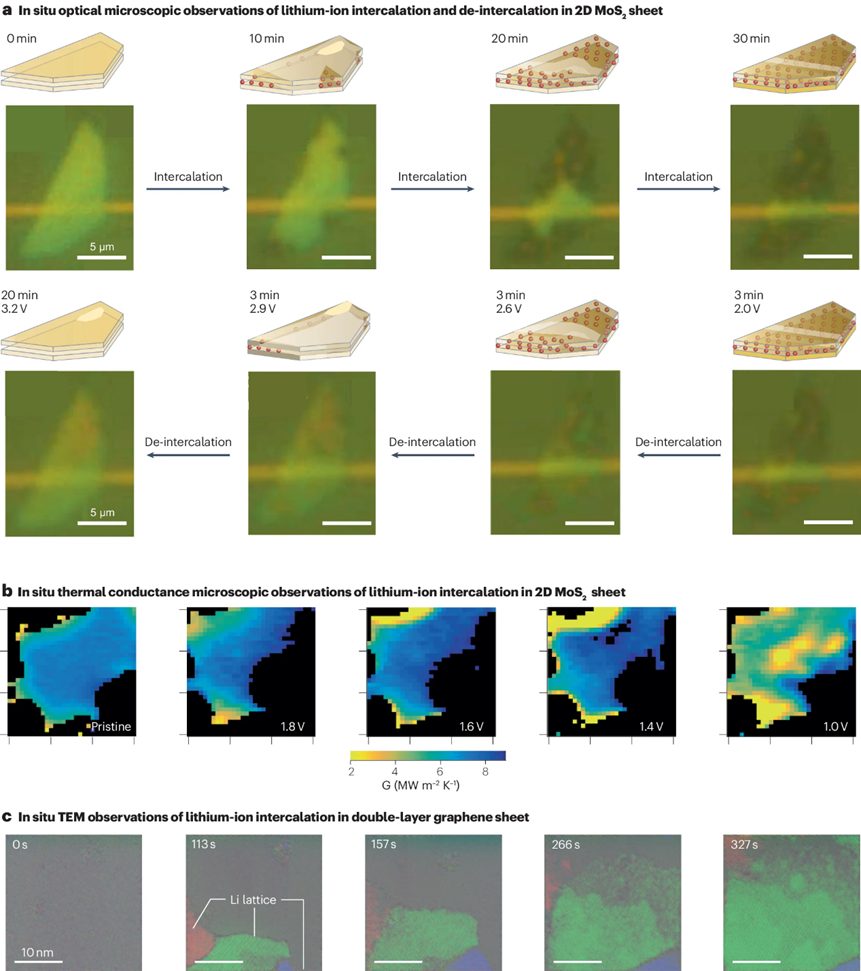Nature Reviews Chemistry綜述：二維材料的插層帶來新興電子相轉移