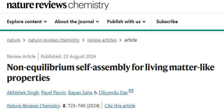 自組裝！這個團(tuán)隊，連發(fā)Nature綜述、JACS，最新成果又登Nature子刊！