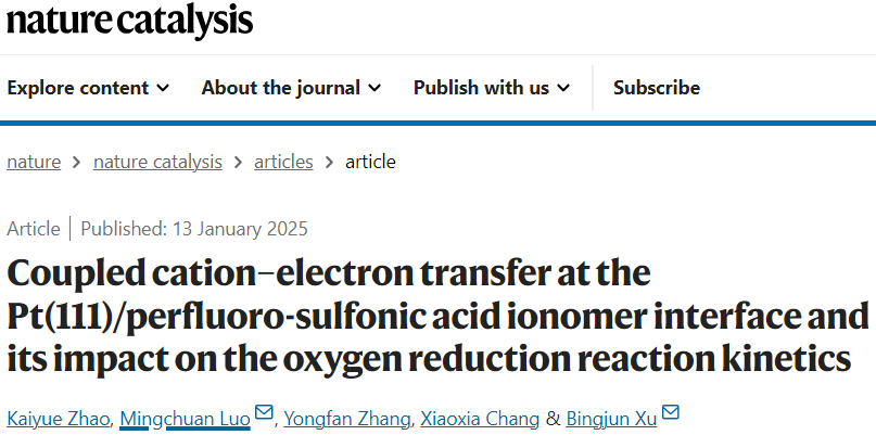 北京大學(xué)，Nature Catalysis！
